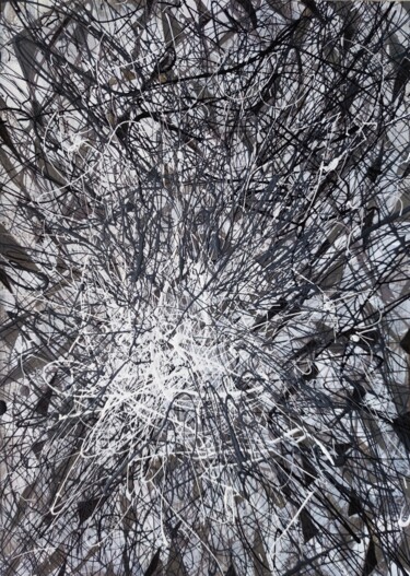 Pittura intitolato "Abstraction 39" da Masha Bright, Opera d'arte originale, Acrilico