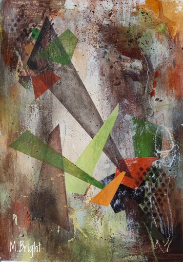 Картина под названием "Ireland - "Journey…" - Masha Bright, Подлинное произведение искусства, Акрил