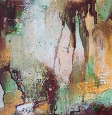 Картина под названием "Abstraction 50 "Fre…" - Masha Bright, Подлинное произведение искусства, Акрил