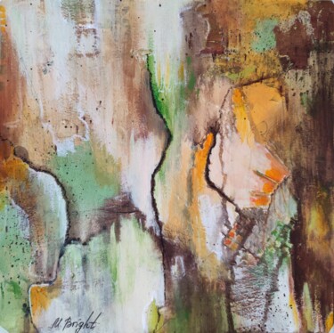 Pittura intitolato "Abstraction 51 "FRE…" da Masha Bright, Opera d'arte originale, Acrilico