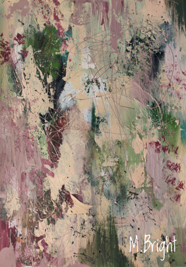Pittura intitolato "Abstraction 56" da Masha Bright, Opera d'arte originale, Acrilico