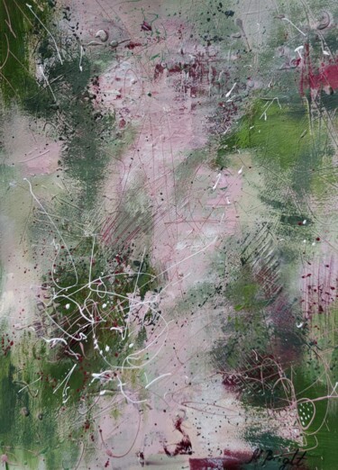 Pittura intitolato "Abstraction 59" da Masha Bright, Opera d'arte originale, Acrilico