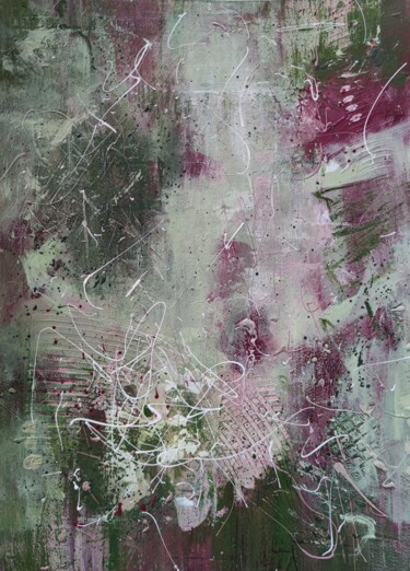 Pintura intitulada "Abstraction 58" por Masha Bright, Obras de arte originais, Acrílico