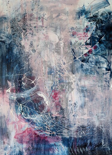 Peinture intitulée "Abstraction 65" par Masha Bright, Œuvre d'art originale, Acrylique