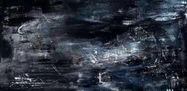 Картина под названием "Stop to think" - Masha Bright, Подлинное произведение искусства, Акрил Установлен на Деревянная рама…