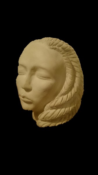 Sculpture intitulée "Douceur" par Mashanty, Œuvre d'art originale, Argile