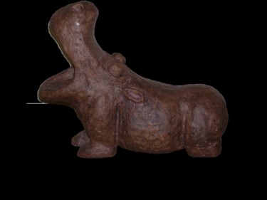 Sculpture intitulée "Hipo" par Mashanty, Œuvre d'art originale, Argile