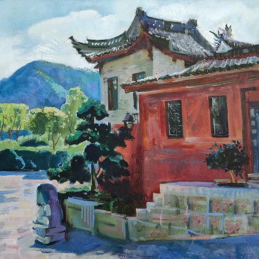 Картина под названием "Сhiang Kai-shek Mus…" - Egorova Maria, Подлинное произведение искусства, Масло