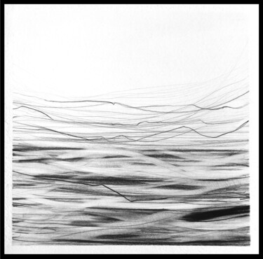 Dessin intitulée "Echo Location 4" par Masima, Œuvre d'art originale, Graphite