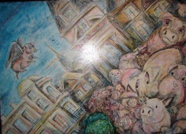 Pintura titulada "Arroyo Art" por M A S K O, Obra de arte original
