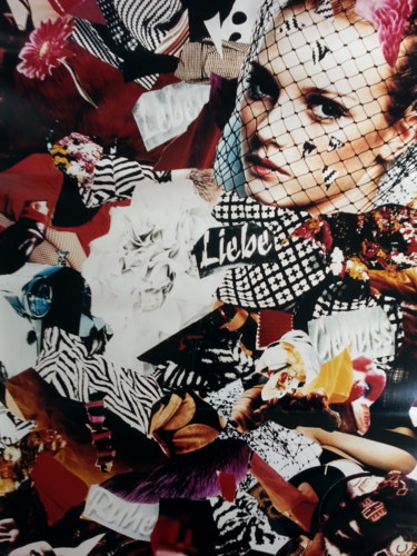 Collages titulada "BeautiFul  Moment" por Brigitte Anna Henny, Obra de arte original