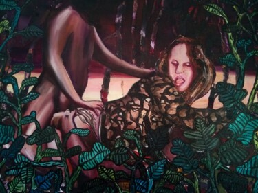 Pintura titulada "Sortir" por Mauricio Masoli, Obra de arte original, Oleo