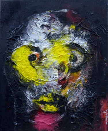 Peinture intitulée "homme-1.jpg" par Massala, Œuvre d'art originale, Acrylique