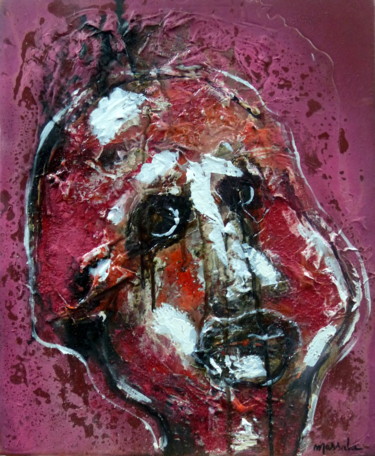 Peinture intitulée "reveil-de-l-homme.j…" par Massala, Œuvre d'art originale, Acrylique