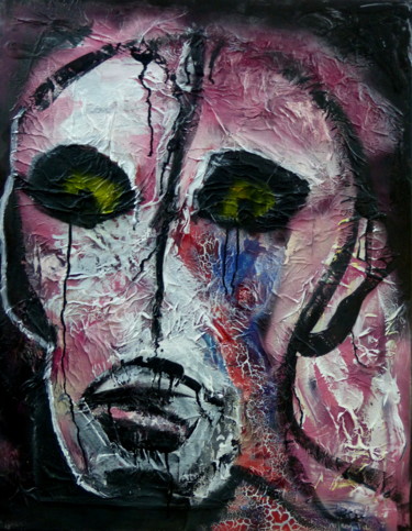 Painting titled "l-artiste.jpg" by Massala, Original Artwork, Acrylic