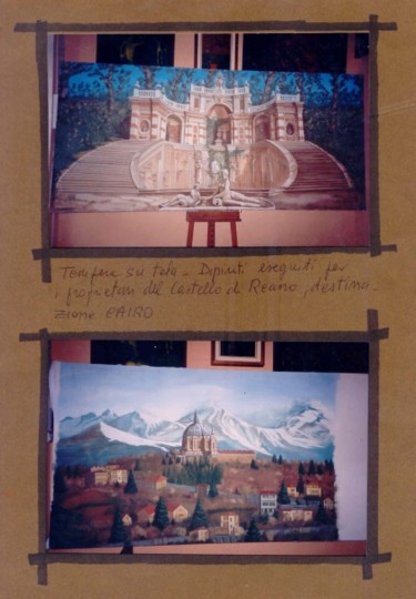 Pittura intitolato "VEDUTE DI TORINO" da Luciana Lorella Massarotto, Opera d'arte originale