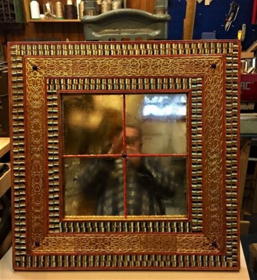 Mirror Design intitulée "Mirror" par Massimodorettovenezia, Œuvre d'art originale, Meuble