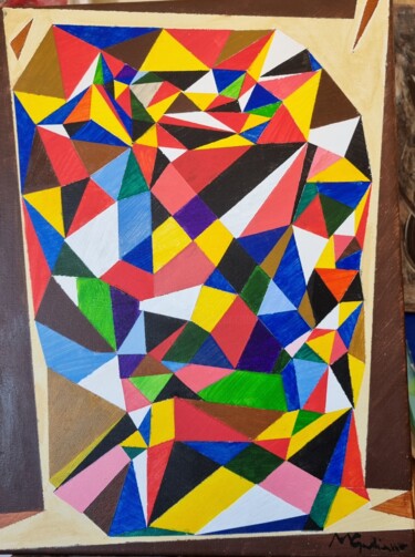 Peinture intitulée "Juego de colores" par Massimo Galiano, Œuvre d'art originale, Acrylique