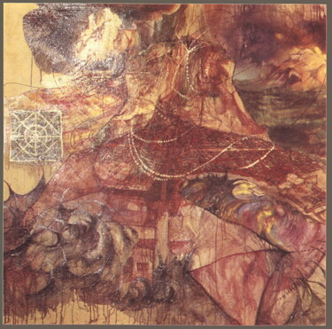 Pittura intitolato "Massimo Maria Crive…" da Massimo Maria Crivello (Sun Gallery), Opera d'arte originale, pigmenti Montato…