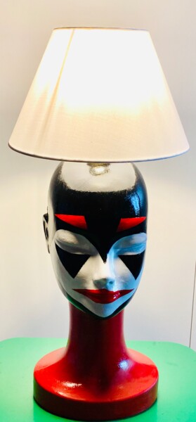 Design mit dem Titel "Lampada ESTELA" von Massimo Zerbini, Original-Kunstwerk, Acryl