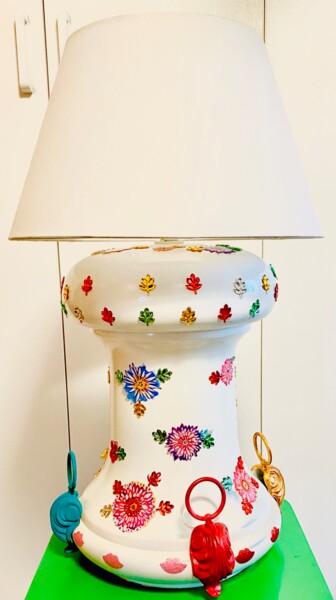 Diseño titulada "LAMPADA PETRA" por Massimo Zerbini, Obra de arte original, Acrílico