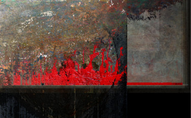 Artes digitais intitulada "My red side" por Massimo Di Stefano, Obras de arte originais