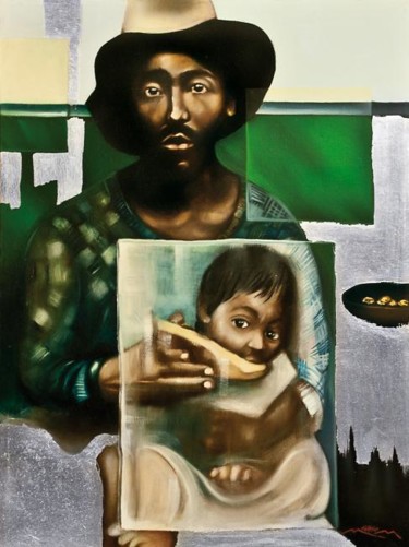 Malerei mit dem Titel "Speranza" von Massimo Marano, Original-Kunstwerk
