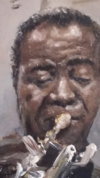 Malerei mit dem Titel "Série Jazz Painting…" von Nilo, Original-Kunstwerk, Acryl