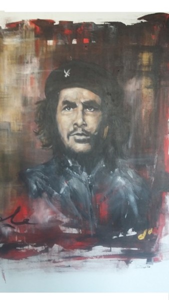 Painting titled "Che Guevara" by Nilo, Original Artwork, Acrylic