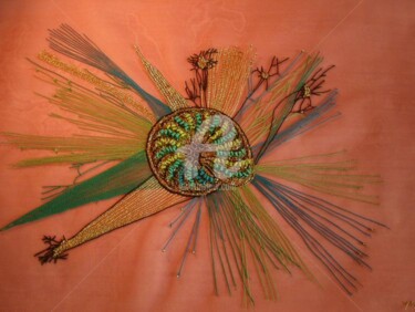 Peinture intitulée "Bactérie n°5" par Ypatoum, Œuvre d'art originale, Autre