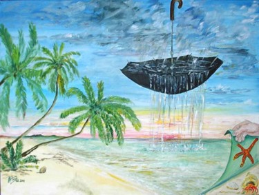 Peinture intitulée "l'inconnue" par Mateos, Œuvre d'art originale, Huile