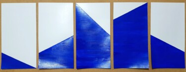 Malerei mit dem Titel "Waves" von Matheus Chuery, Original-Kunstwerk, Acryl
