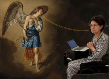 Artes digitais intitulada "anunciation_23.jpg" por Matheus Gorovitz, Obras de arte originais