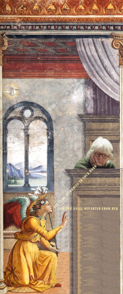 Incisioni, stampe intitolato "anunciação_08.jpg" da Matheus Gorovitz, Opera d'arte originale