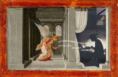 Estampas & grabados titulada "anunciação_06.jpg" por Matheus Gorovitz, Obra de arte original