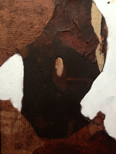Painting titled "Portrait. June 2013." by Mathew Tudor, Original Artwork, Acrylic Mounted on Wood Stretcher frame