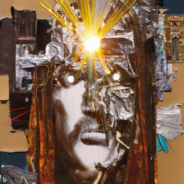 Digitale Kunst mit dem Titel "Série vision II" von Mathieu Desgeorge, Original-Kunstwerk, KI-generiertes Bild
