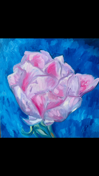 Pittura intitolato "Rose" da Mathilde Donne, Opera d'arte originale, Olio