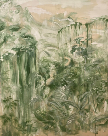 Картина под названием "NONAME" - Mathilde Howells, Подлинное произведение искусства, Пигменты Установлен на Деревянная панель