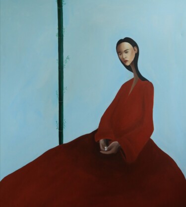 Peinture intitulée "Queendom" par Mathilde Lâm, Œuvre d'art originale, Acrylique