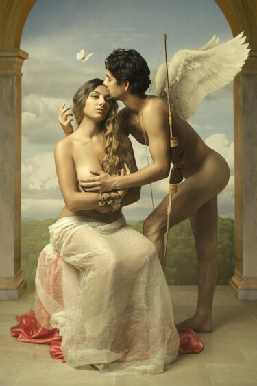 "Eros & Psyché" başlıklı Fotoğraf Mathilde Oscar tarafından, Orijinal sanat, Dijital Fotoğrafçılık