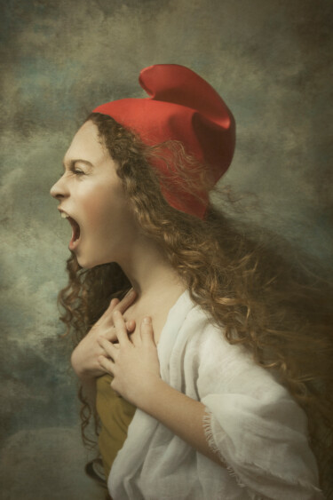 Photographie intitulée "Le cri" par Mathilde Oscar, Œuvre d'art originale, Photographie numérique