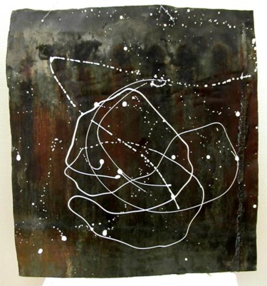 Peinture intitulée "Constellation" par Matiere-Contemporain, Œuvre d'art originale