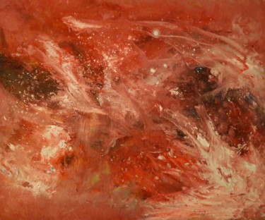 Malerei mit dem Titel "Storm" von Pertti Matikainen, Original-Kunstwerk, Öl