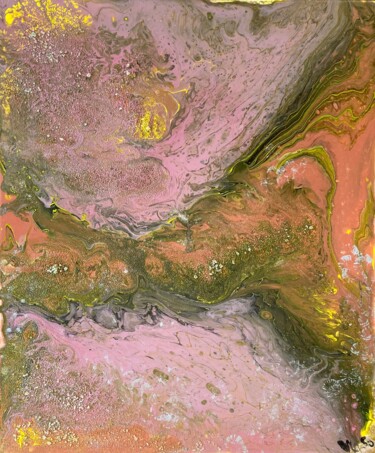 Картина под названием "В АТМОСФЕРЕ ЮПИТЕРА" - Матильда Соболевская, Подлинное произведение искусства, Акрил