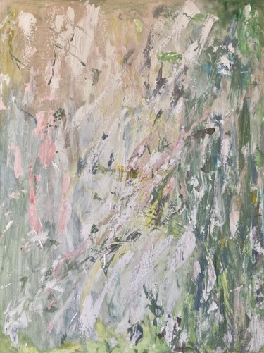 Картина под названием "МЯТНЫЙ ФЛЁР" - Матильда Соболевская, Подлинное произведение искусства, Акрил