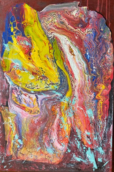 Картина под названием "ДЕЖАВЮ" - Матильда Соболевская, Подлинное произведение искусства, Акрил