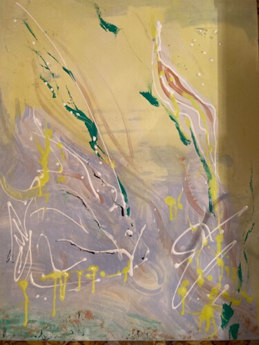 Картина под названием "РЫБКА" - Матильда Соболевская, Подлинное произведение искусства, Акрил