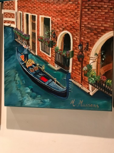 Pintura titulada "Venecia" por Matilde Mussons, Obra de arte original, Oleo