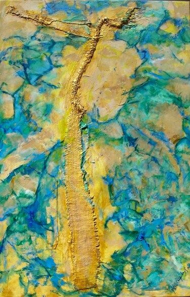 Painting titled "A Splash of Joy" by Matilde Cánepa González, Original Artwork, Acrylic